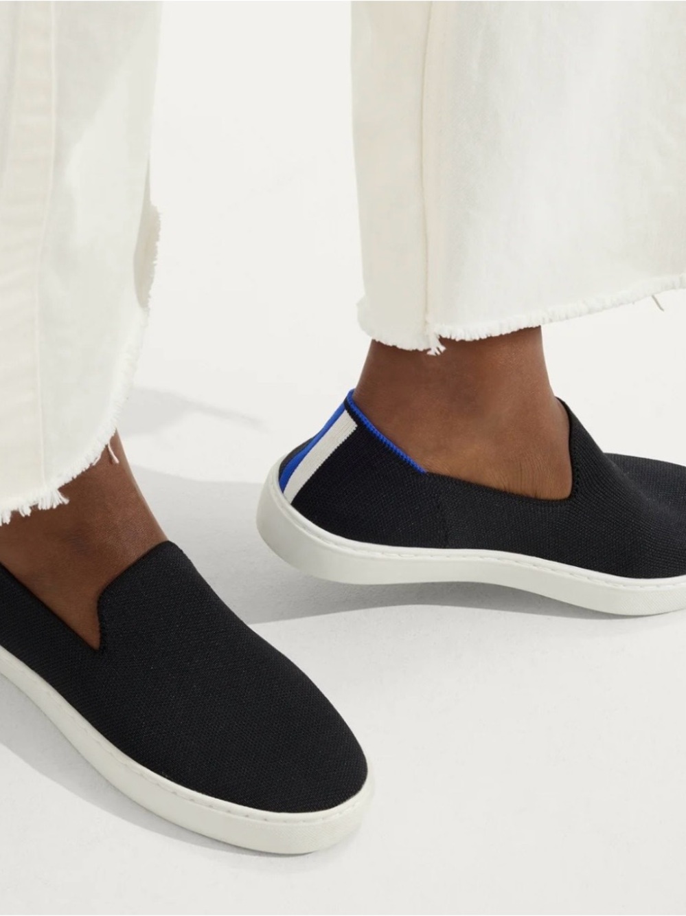 Rothy's The Original Slip On Sneaker - Black